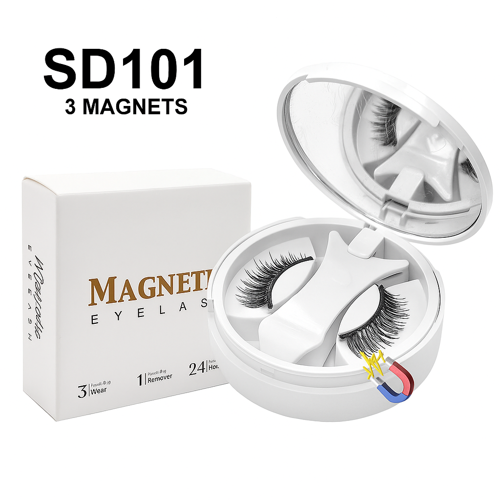 Reusable Magnetic Eyelashes Set