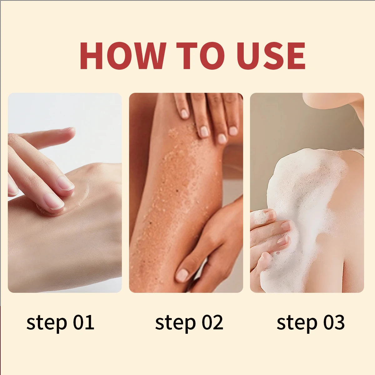 White & Black Rice Exfoliating Scrub – Brightening Face & Body Essence-80ml Bottle