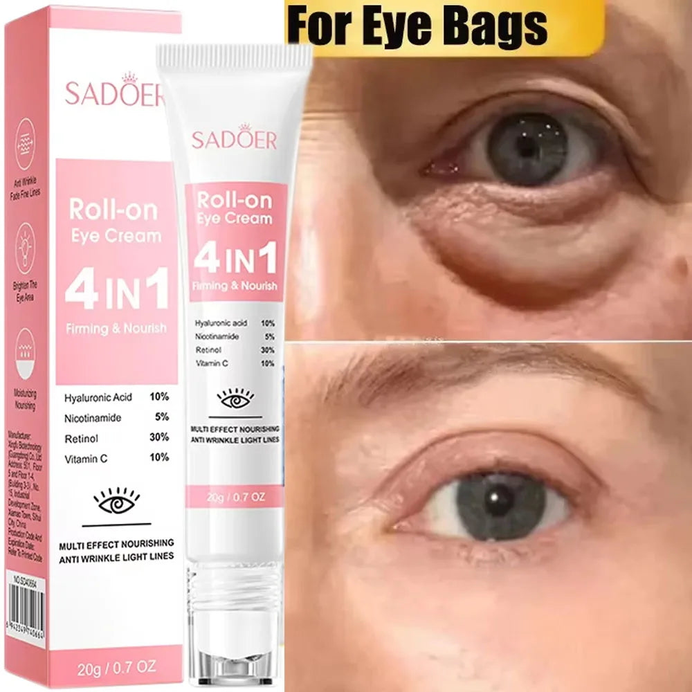 Instant Eye Bag Removal Cream – Retinol Anti-Wrinkle & Brightening Care