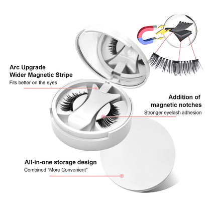 Reusable Magnetic Eyelashes Set 