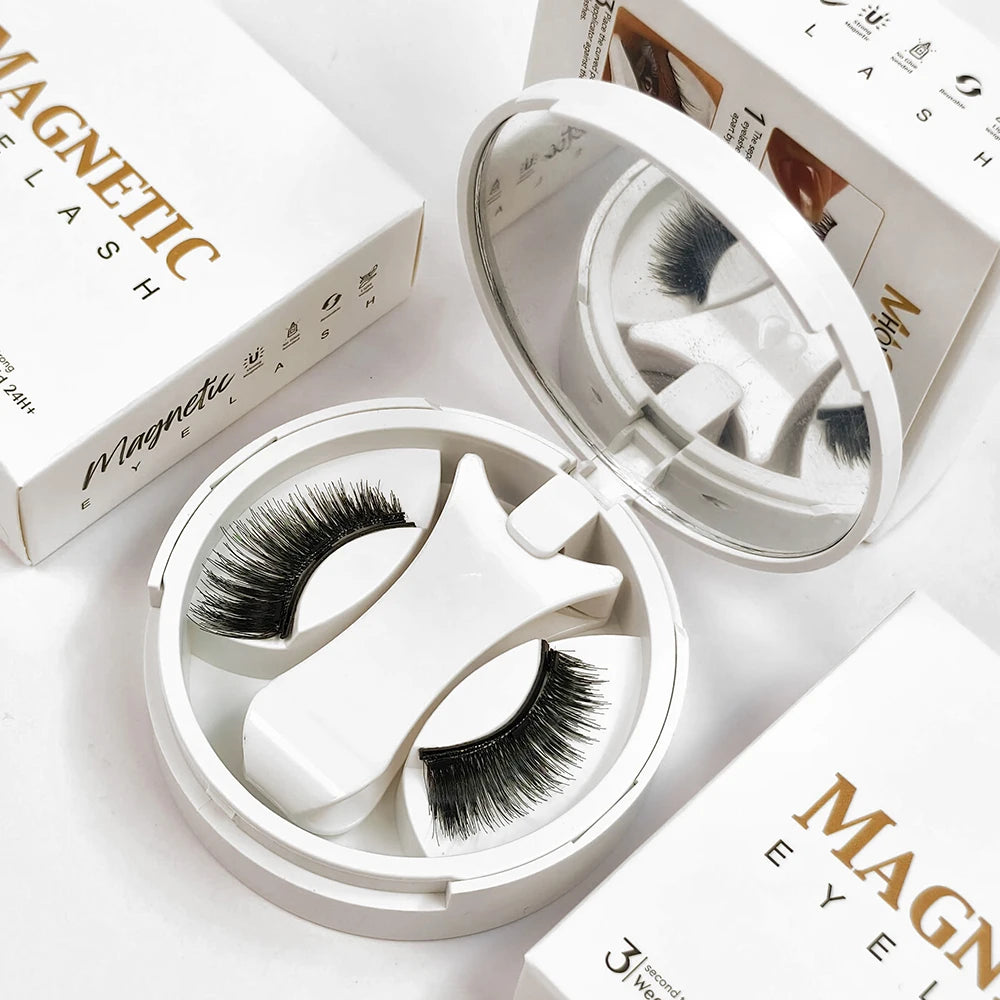 Reusable Magnetic Eyelashes Set 